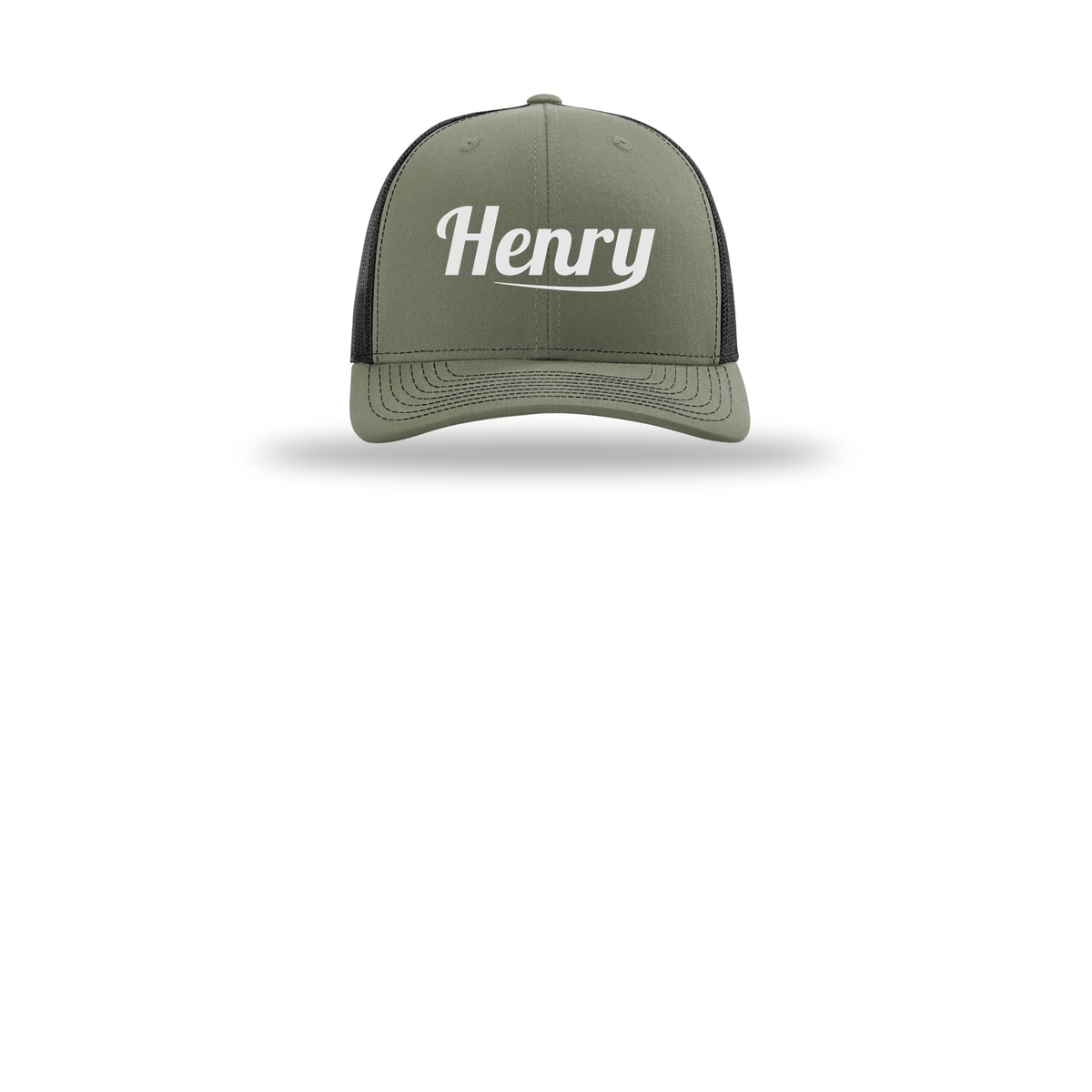 henrymeds-richardson-trucker-cap-embroidery-capfront-R112-lodenblack-flat-front