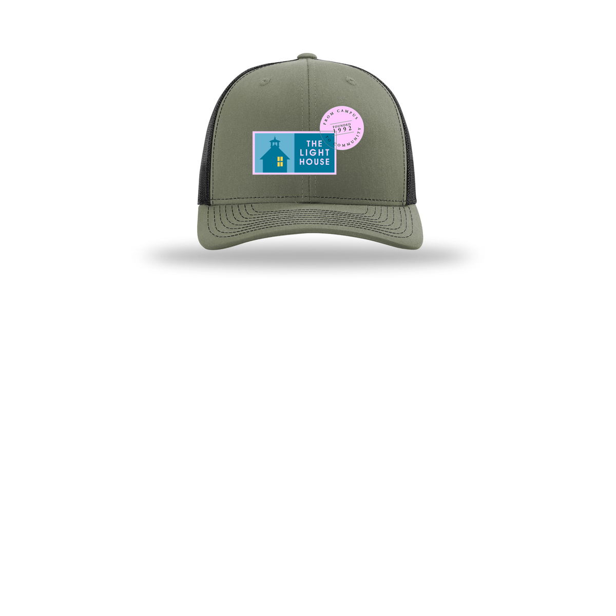 lhcampus-richardson-trucker-cap-embroidery-capfront-R112-lodenblack-flat-front