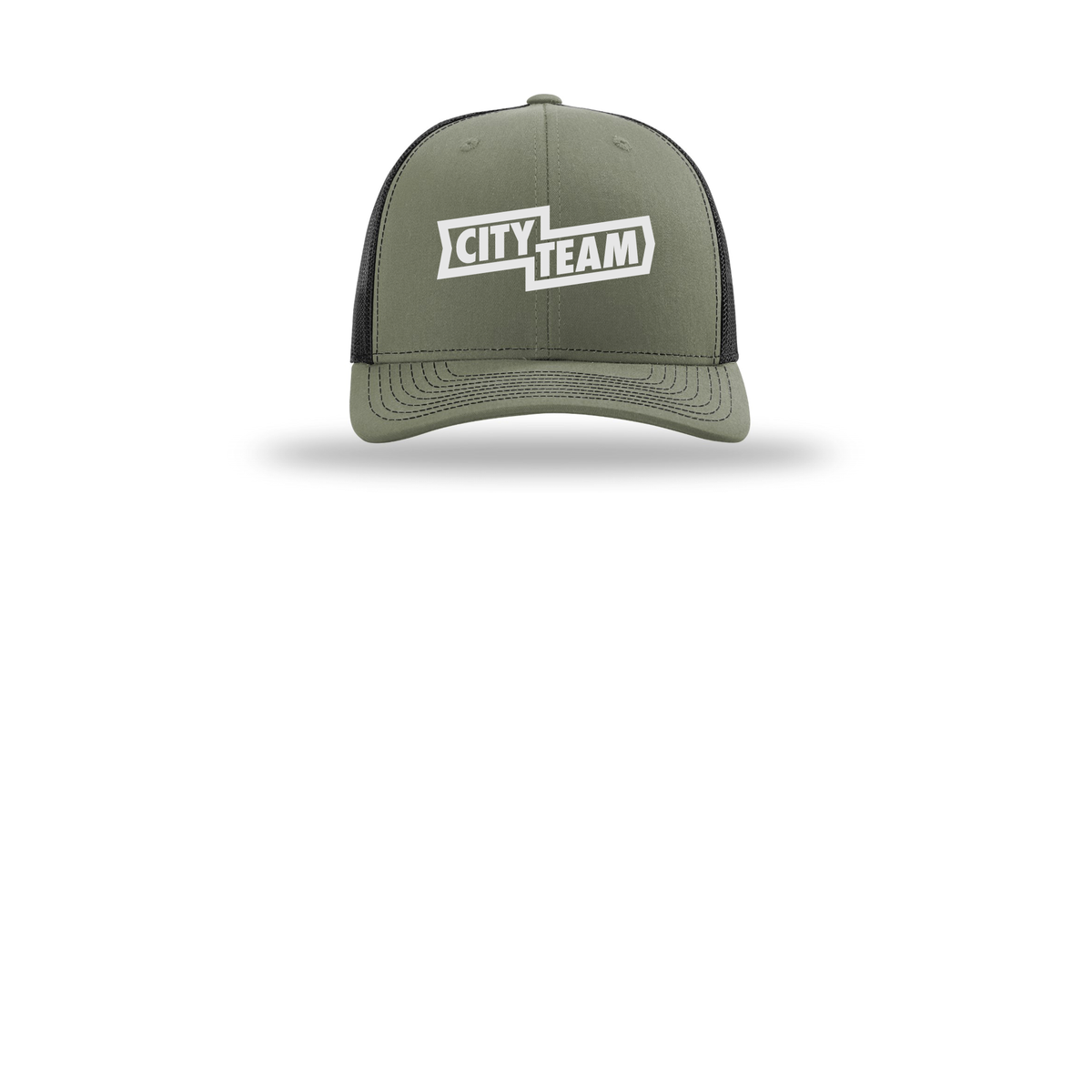 cityteam-richardson-trucker-cap-embroidery-capfront-R112-lodenblack-flat-front