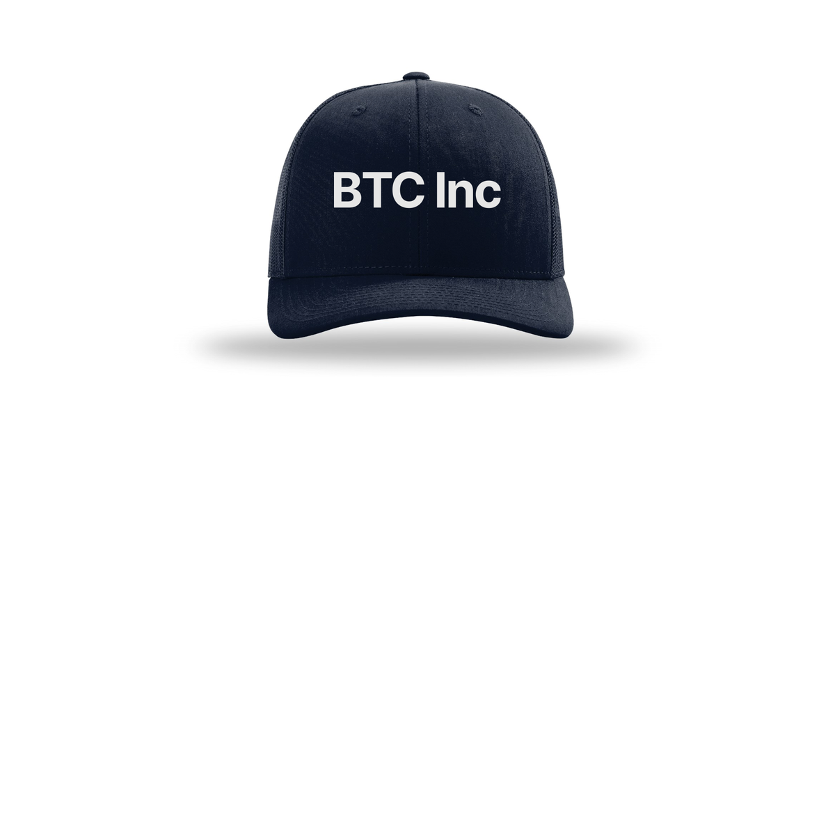 btc-richardson-trucker-cap-embroidery-capfront-R112-navy-flat-front