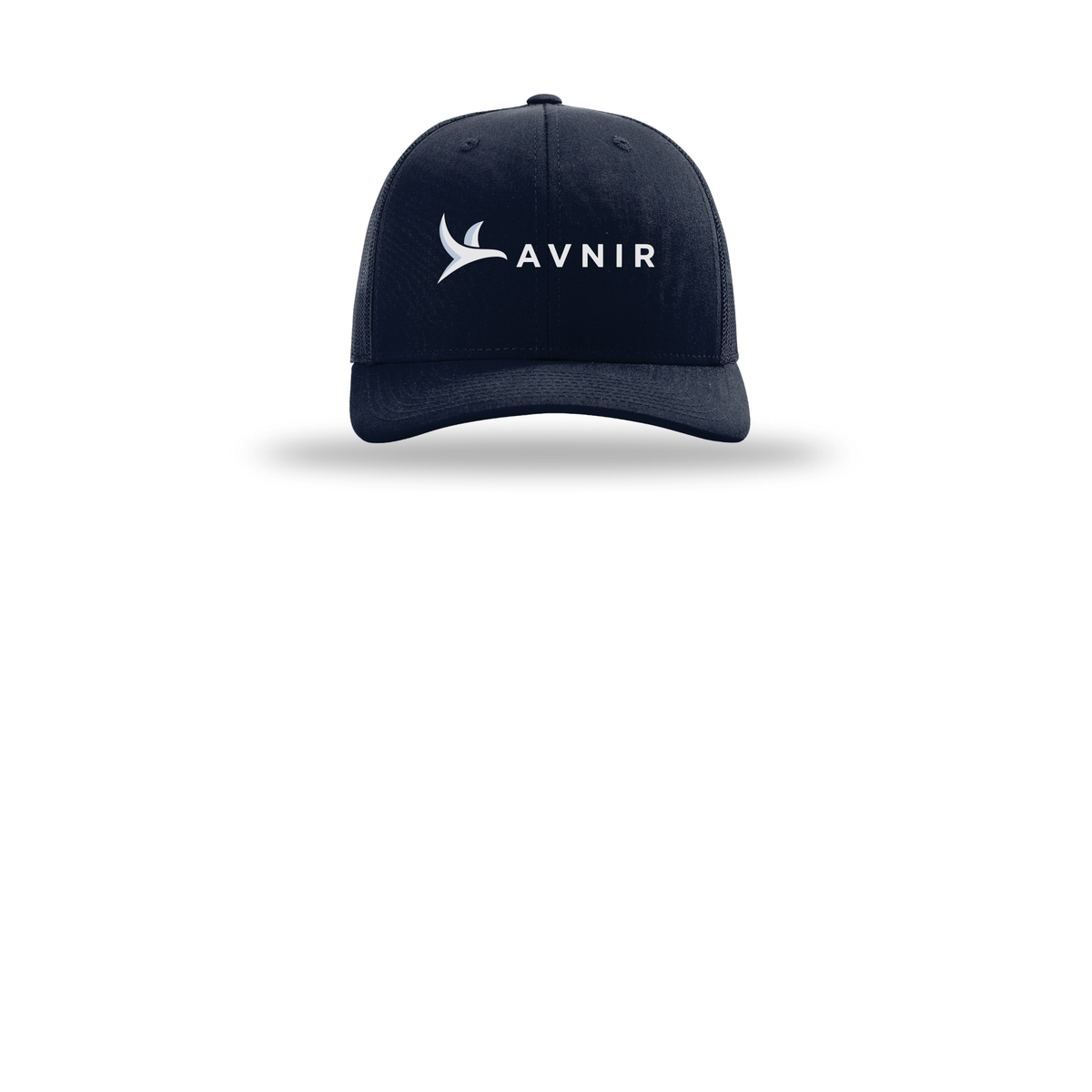 avnir-richardson-trucker-cap-embroidery-capfront-R112-navy-flat-front