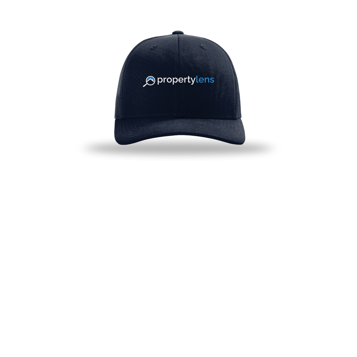 propertylens-richardson-trucker-cap-embroidery-capfront-R112-navy-flat-front