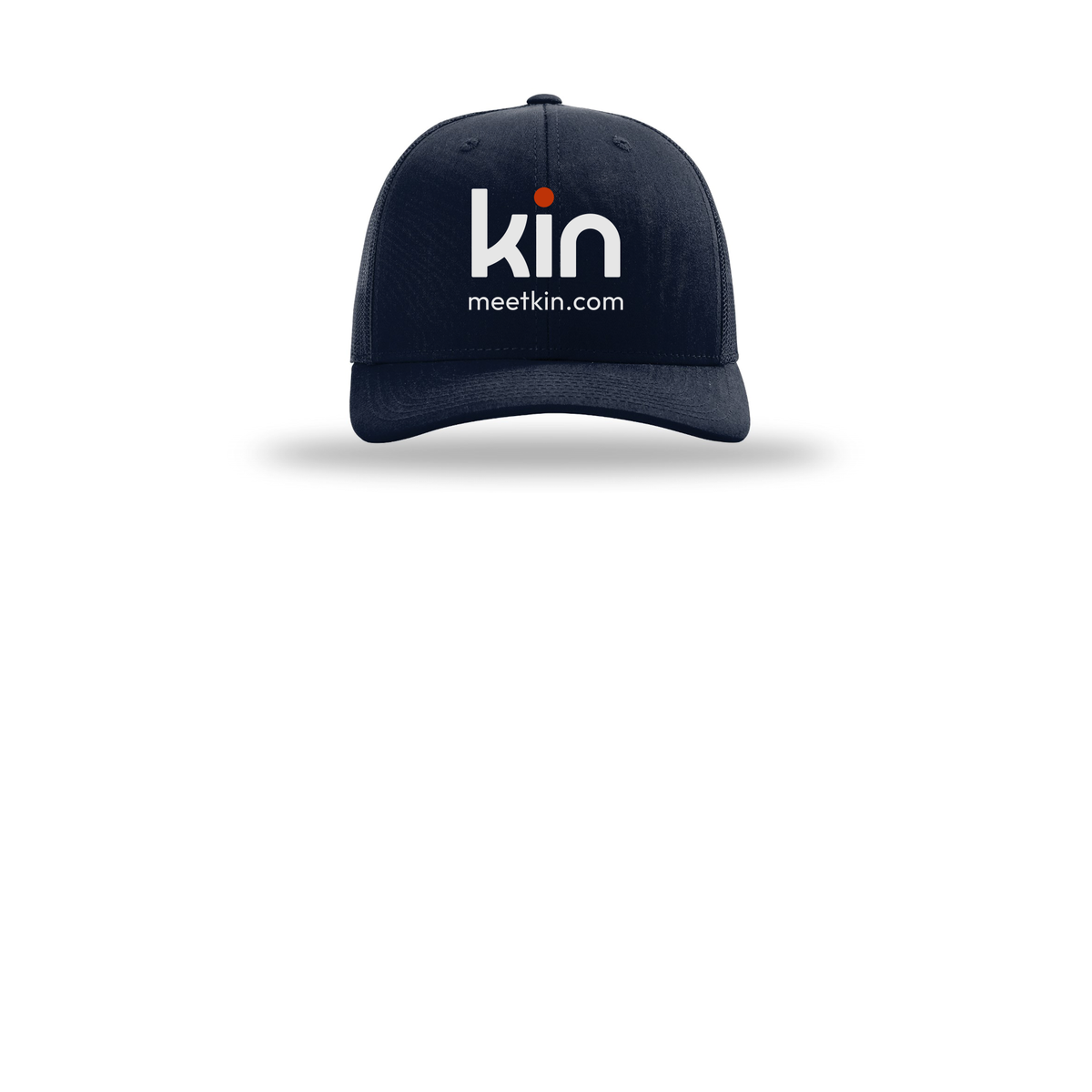 kin-richardson-trucker-cap-embroidery-capfront-R112-navy-flat-front
