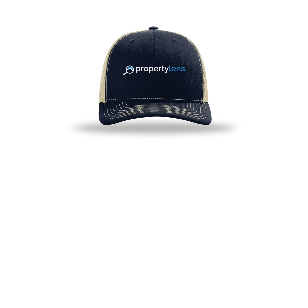 propertylens-richardson-trucker-cap-embroidery-capfront-R112-navykhaki-flat-front