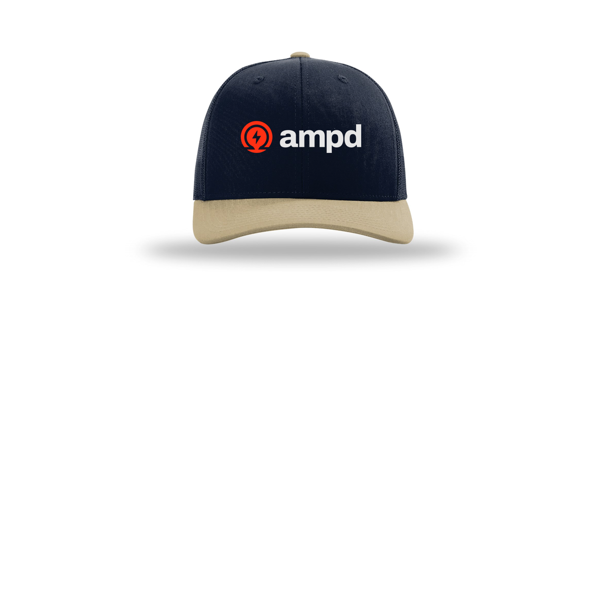 ampd-richardson-trucker-cap-embroidery-capfront-R112-navynavykhaki-flat-front