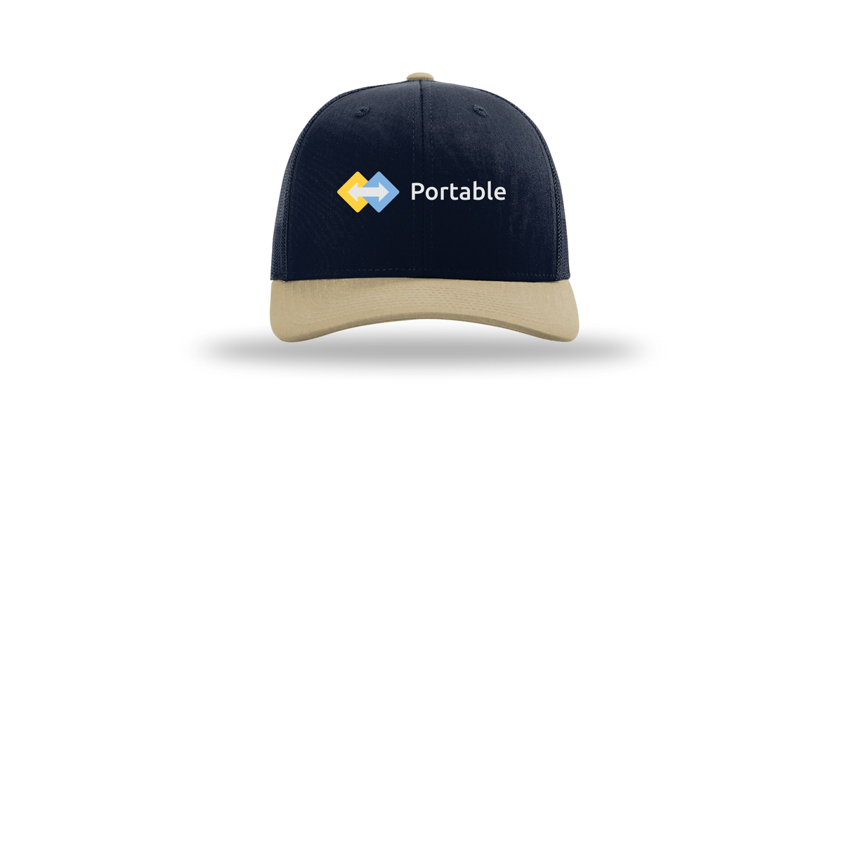 portable-richardson-trucker-cap-embroidery-capfront-R112-navynavykhaki-flat-front