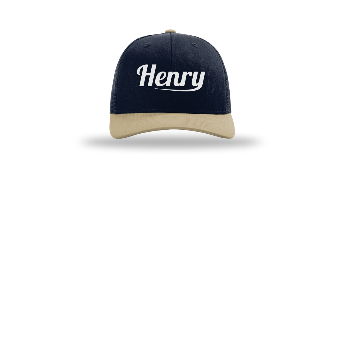 henrymeds-richardson-trucker-cap-embroidery-capfront-R112-navynavykhaki-flat-front