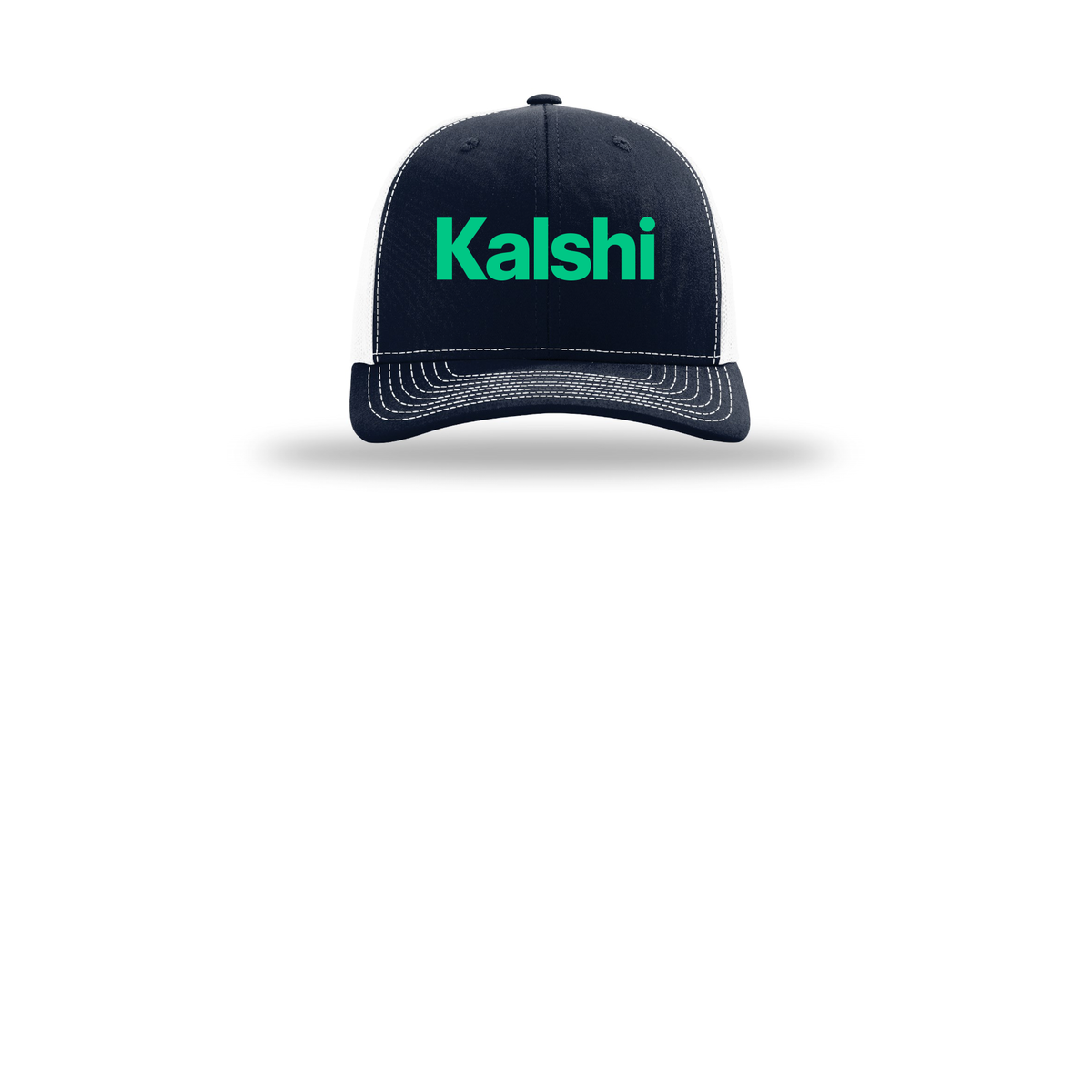 kalshi-richardson-trucker-cap-embroidery-capfront-R112-navywhite-flat-front