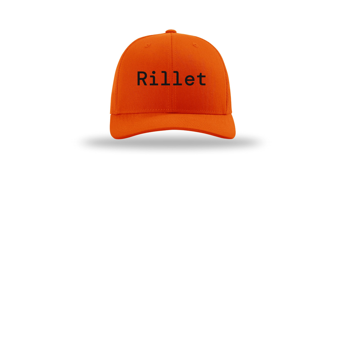 rillet-richardson-trucker-cap-embroidery-capfront-R112-orange-flat-front