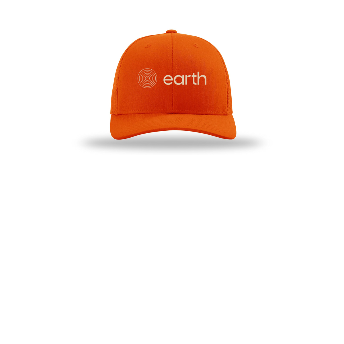 earthfuneral-richardson-trucker-cap-embroidery-capfront-R112-orange-flat-front