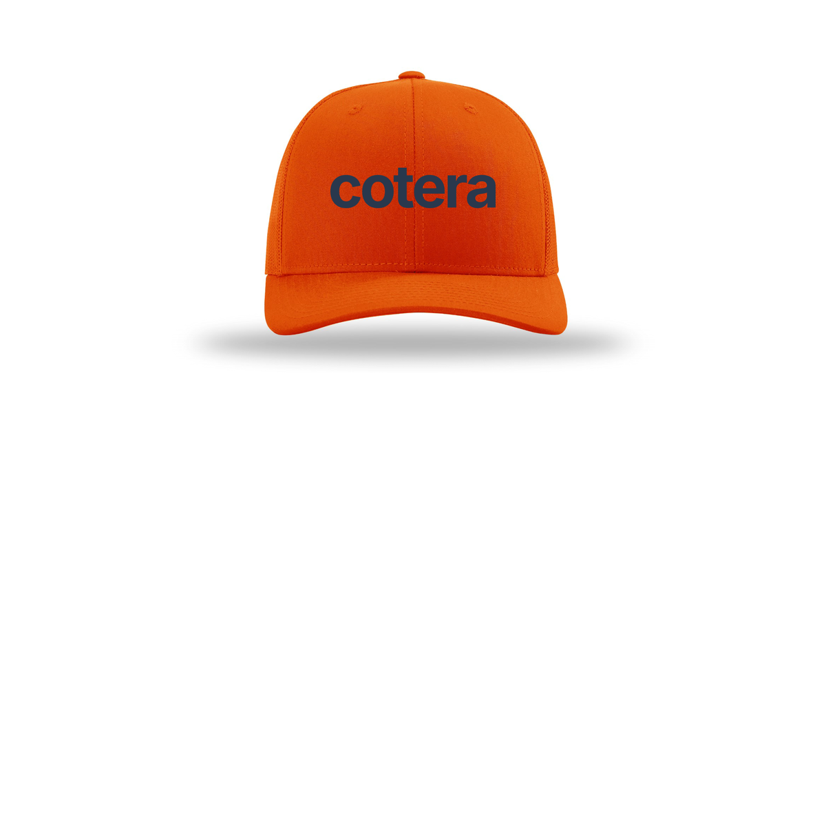 cotera-richardson-trucker-cap-embroidery-capfront-R112-orange-flat-front