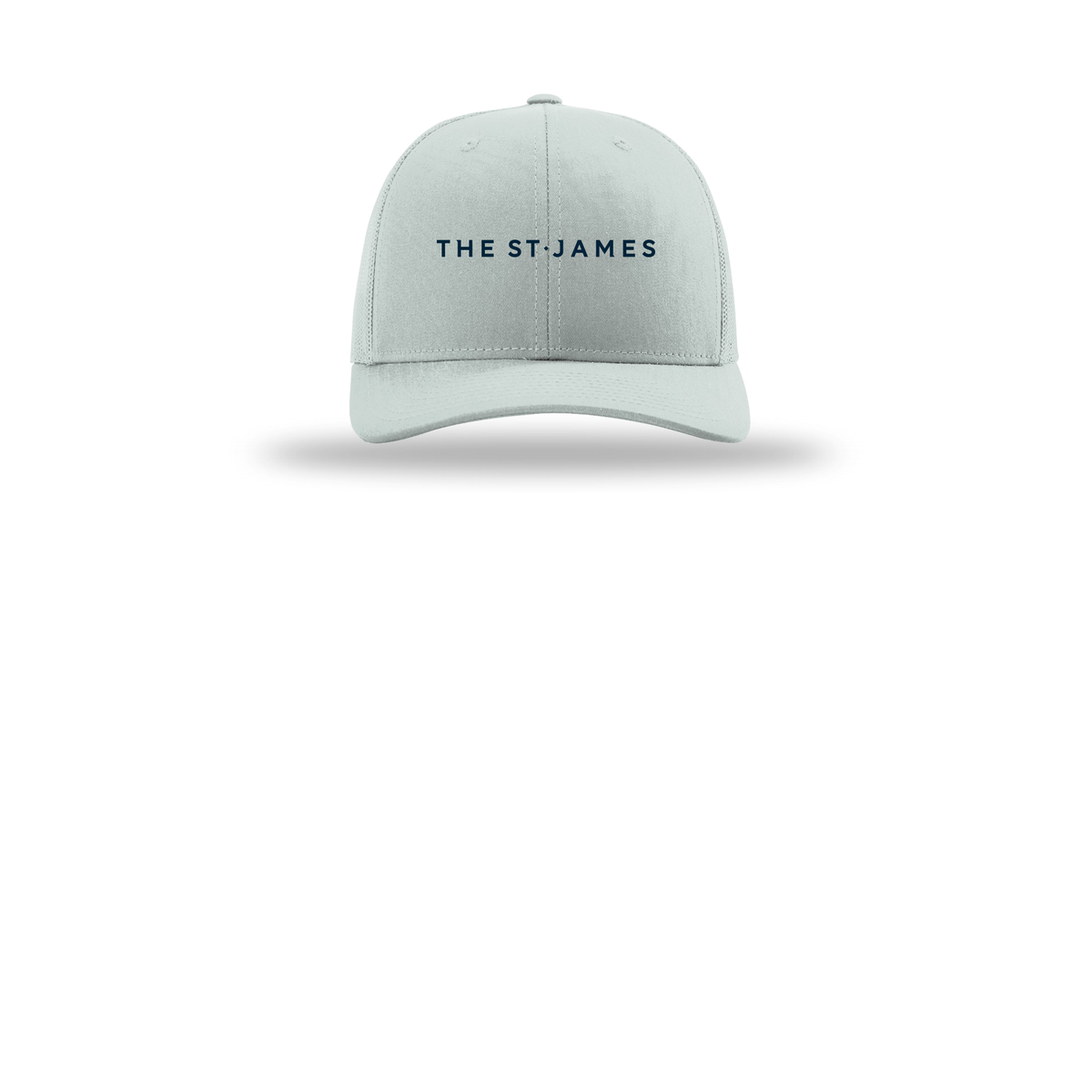 thestjames-richardson-trucker-cap-embroidery-capfront-R112-quarry-flat-front