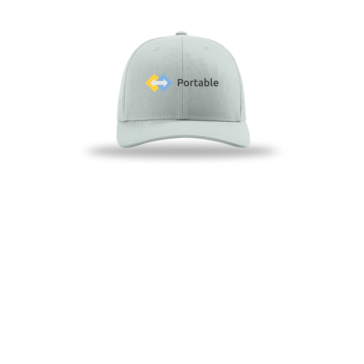 portable-richardson-trucker-cap-embroidery-capfront-R112-quarry-flat-front