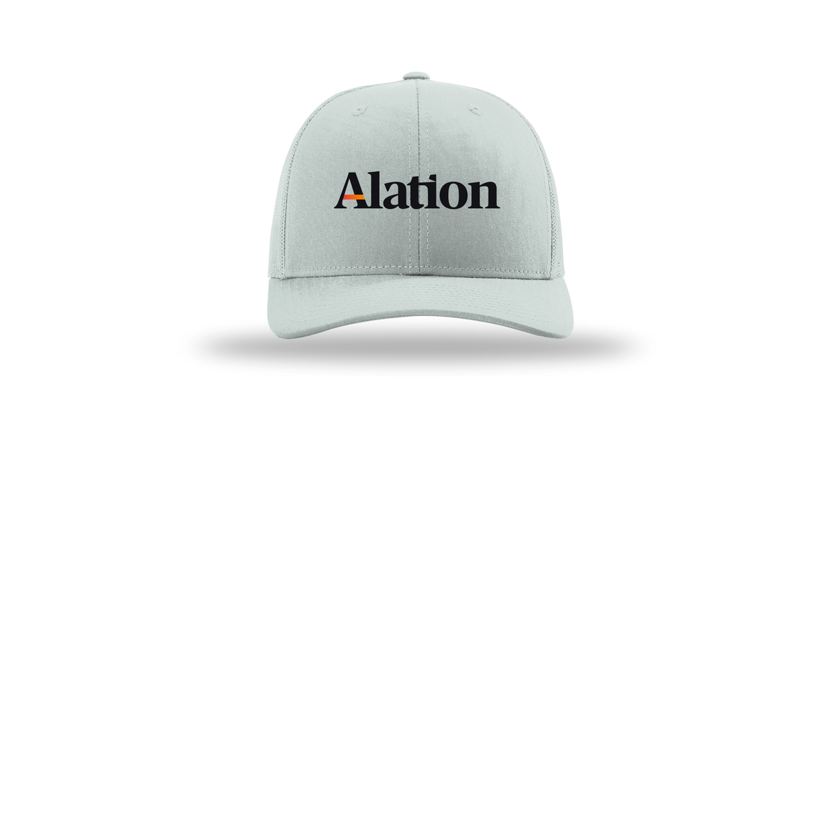 alation-richardson-trucker-cap-embroidery-capfront-R112-quarry-flat-front