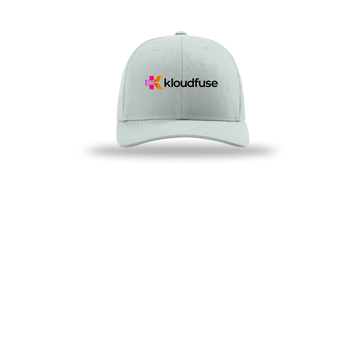 kloudfuse-richardson-trucker-cap-embroidery-capfront-R112-quarry-flat-front