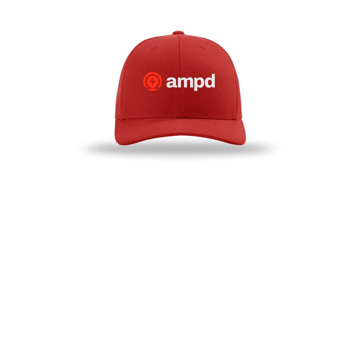 ampd-richardson-trucker-cap-embroidery-capfront-R112-red-flat-front