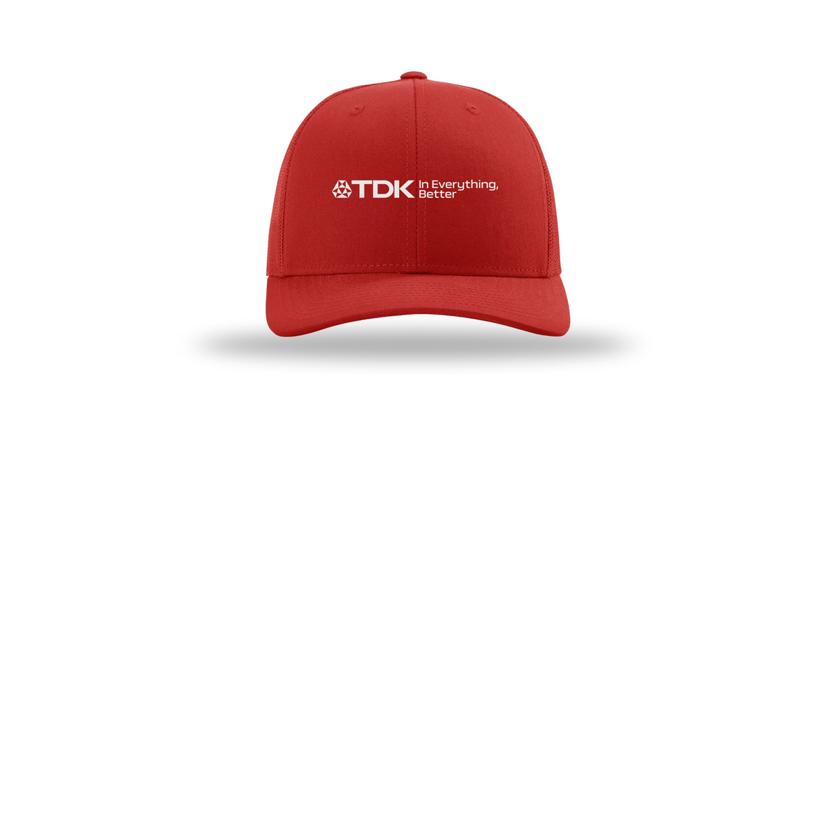 tdk-richardson-trucker-cap-embroidery-capfront-R112-red-flat-front