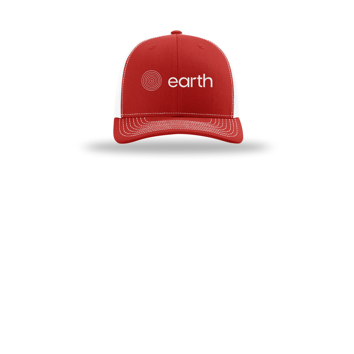earthfuneral-richardson-trucker-cap-embroidery-capfront-R112-redwhite-flat-front