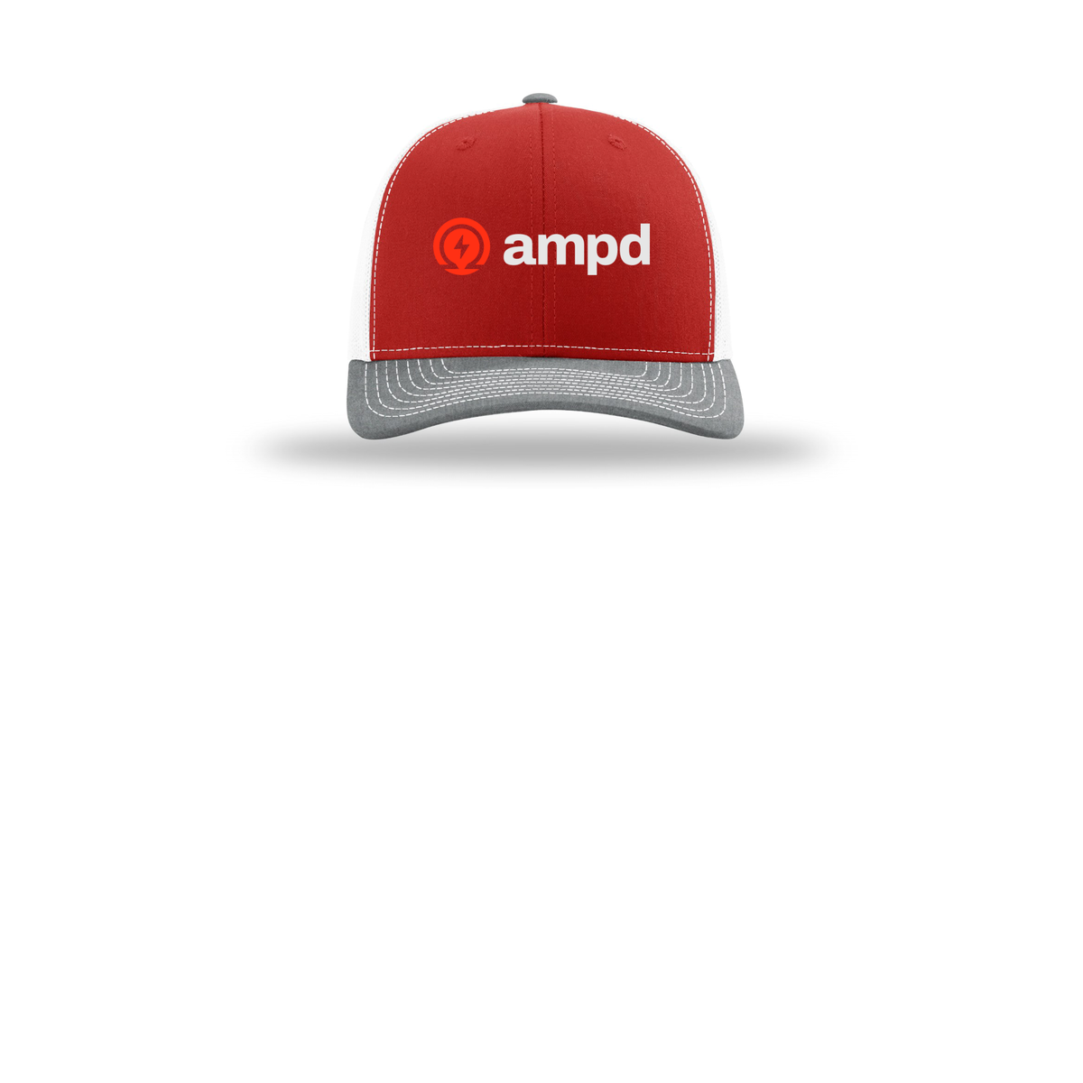 ampd-richardson-trucker-cap-embroidery-capfront-R112-redwhiteheathergrey-flat-front
