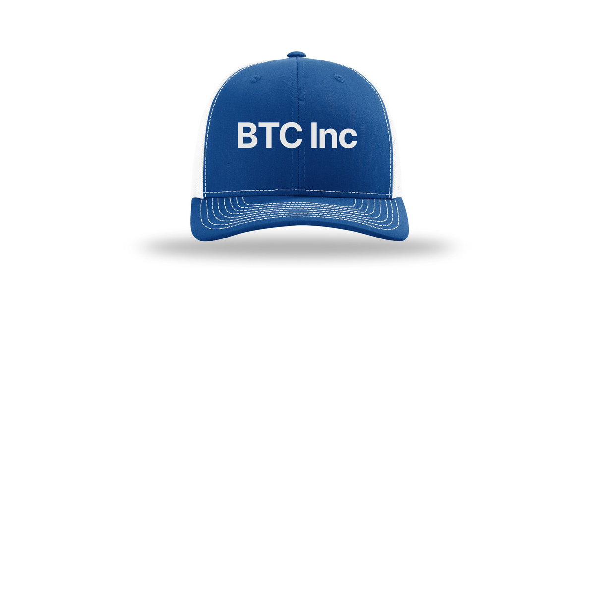 btc-richardson-trucker-cap-embroidery-capfront-R112-royalwhite-flat-front