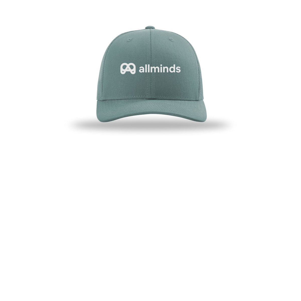 getallminds-richardson-trucker-cap-embroidery-capfront-R112-smokeblue-flat-front
