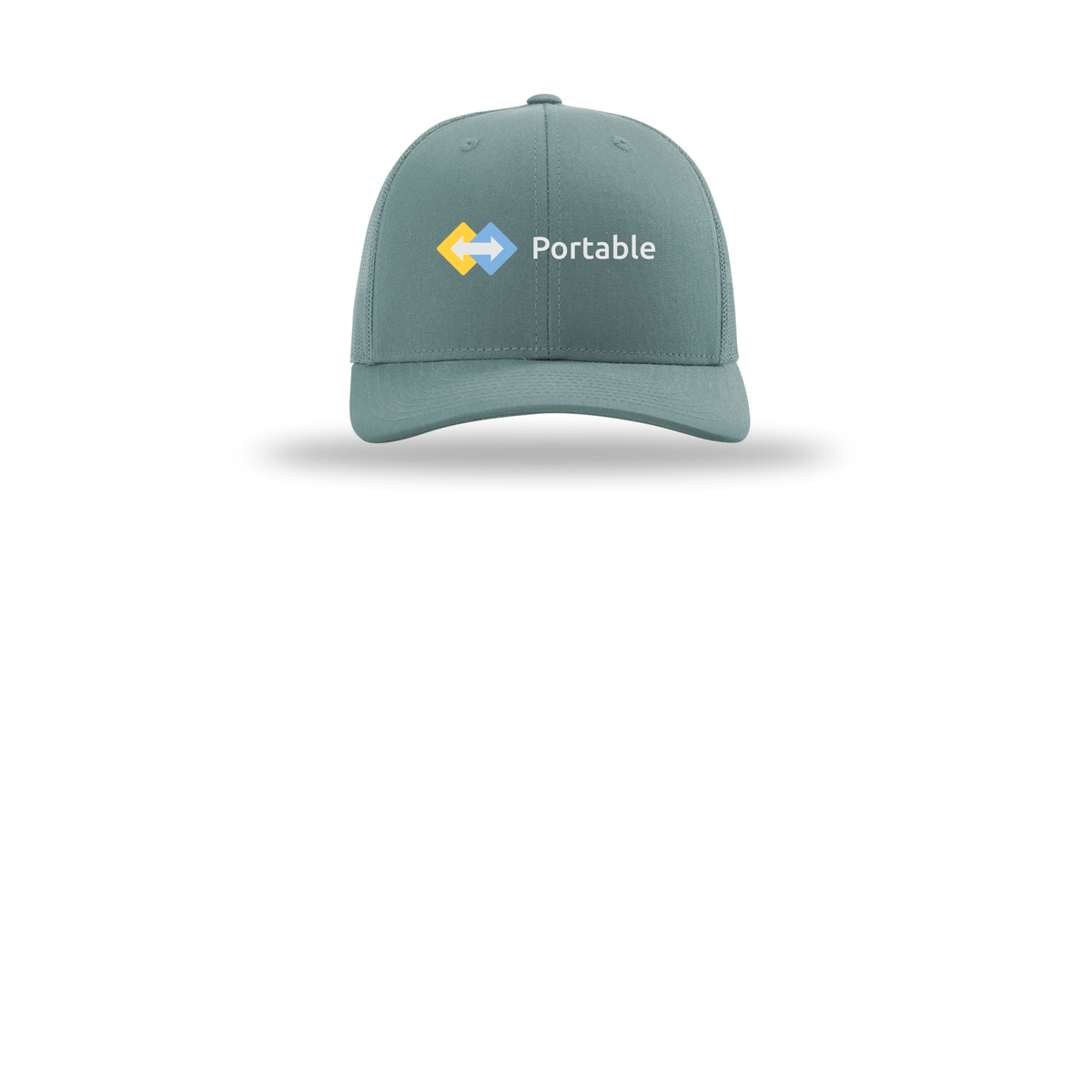portable-richardson-trucker-cap-embroidery-capfront-R112-smokeblue-flat-front
