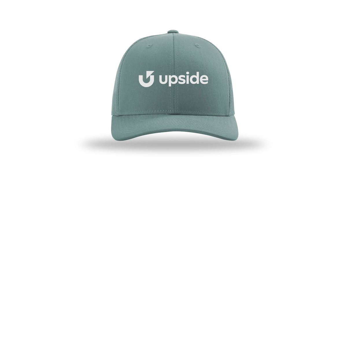 upside-richardson-trucker-cap-embroidery-capfront-R112-smokeblue-flat-front