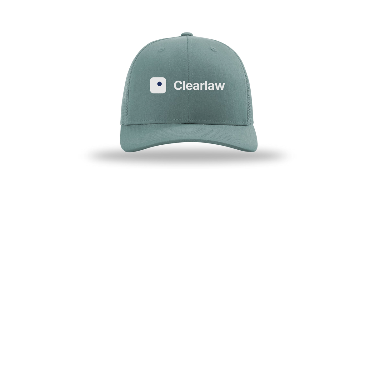 clearlaw-richardson-trucker-cap-embroidery-capfront-R112-smokeblue-flat-front