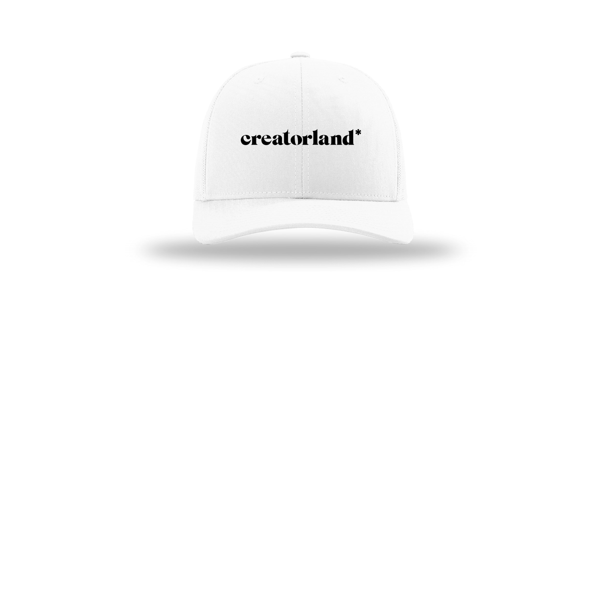 creatorland-richardson-trucker-cap-embroidery-capfront-R112-white-flat-front
