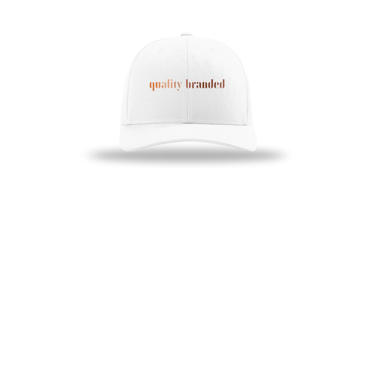 qualitybranded-richardson-trucker-cap-embroidery-capfront-R112-white-flat-front