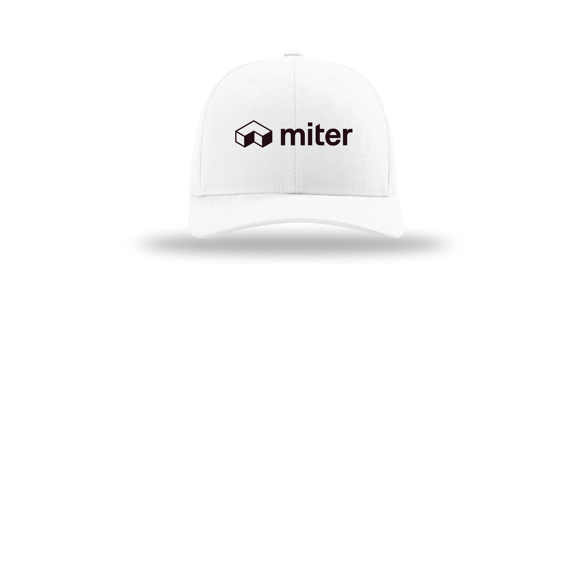 miter-richardson-trucker-cap-embroidery-capfront-R112-white-flat-front