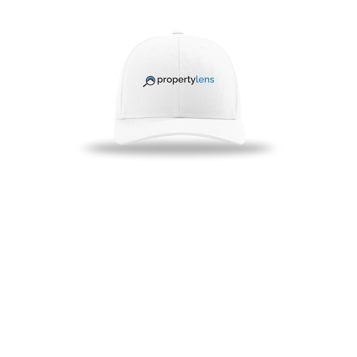 propertylens-richardson-trucker-cap-embroidery-capfront-R112-white-flat-front