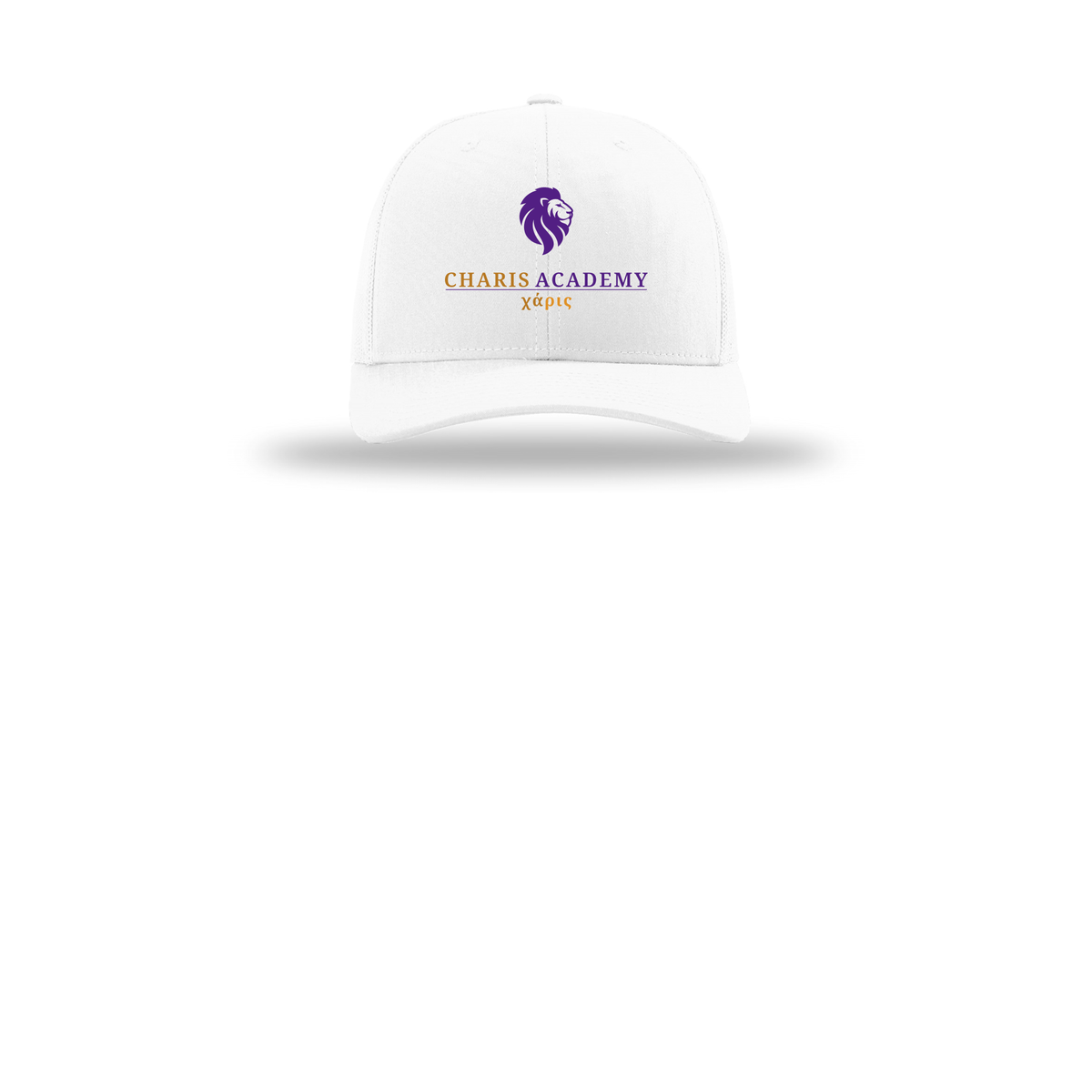 cahazleton-richardson-trucker-cap-embroidery-capfront-R112-white-flat-front
