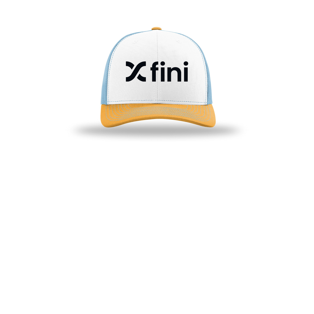 usefini-richardson-trucker-cap-embroidery-capfront-R112-whitecolumbiablueyellow-flat-front
