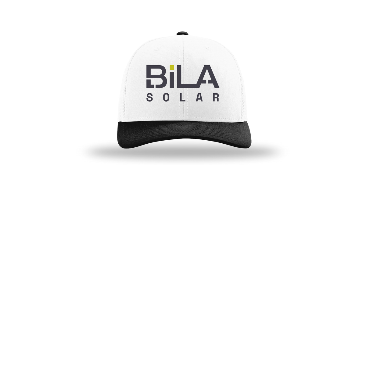 bilasolar-richardson-trucker-cap-embroidery-capfront-R112-whitewhiteblack-flat-front