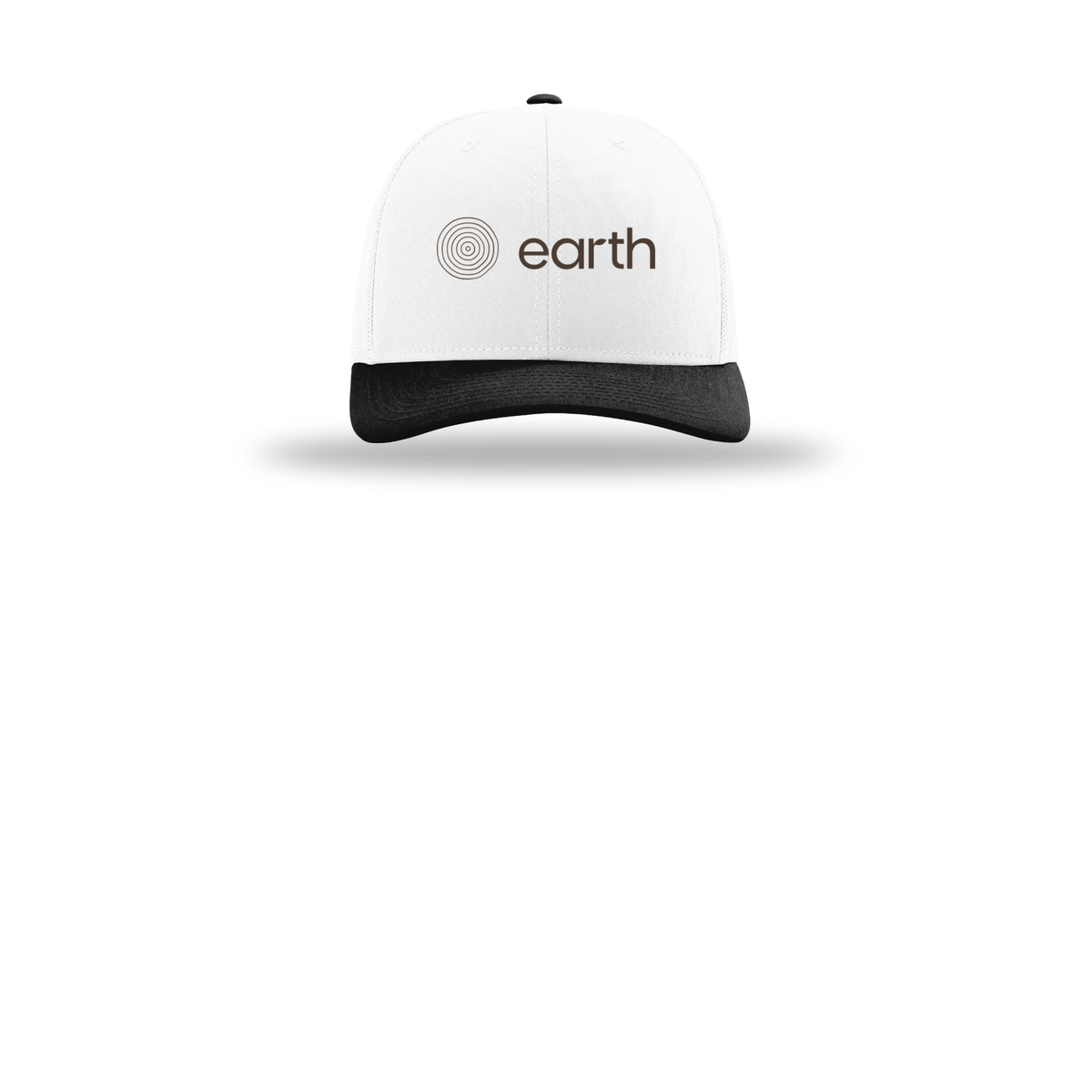 earthfuneral-richardson-trucker-cap-embroidery-capfront-R112-whitewhiteblack-flat-front