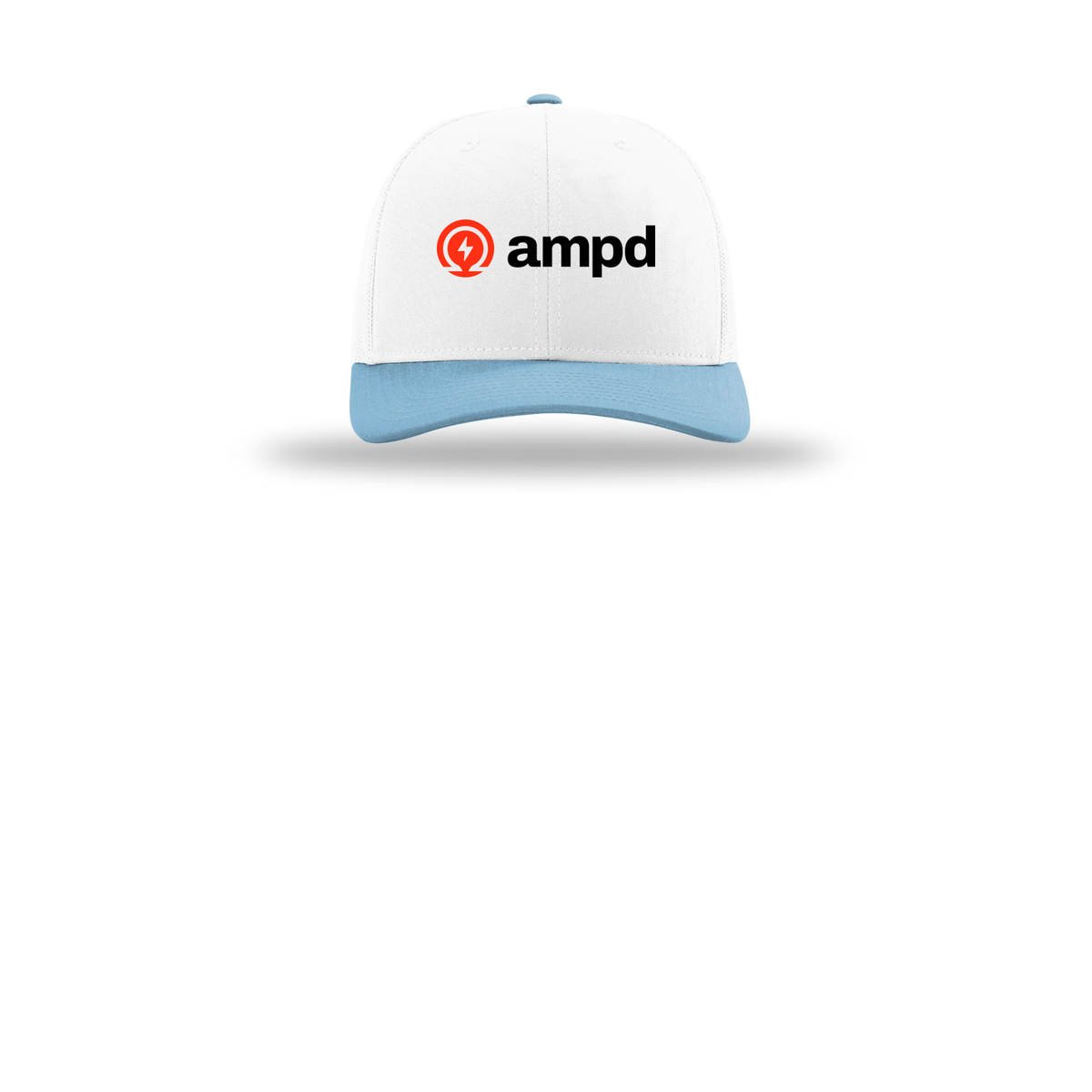 ampd-richardson-trucker-cap-embroidery-capfront-R112-whitewhitecolumbiablue-flat-front