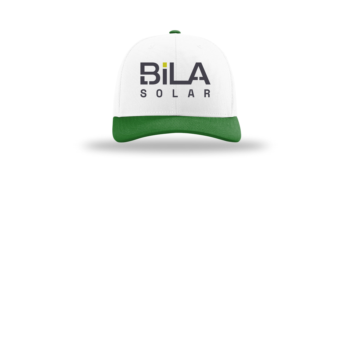 bilasolar-richardson-trucker-cap-embroidery-capfront-R112-whitewhitekelly-flat-front