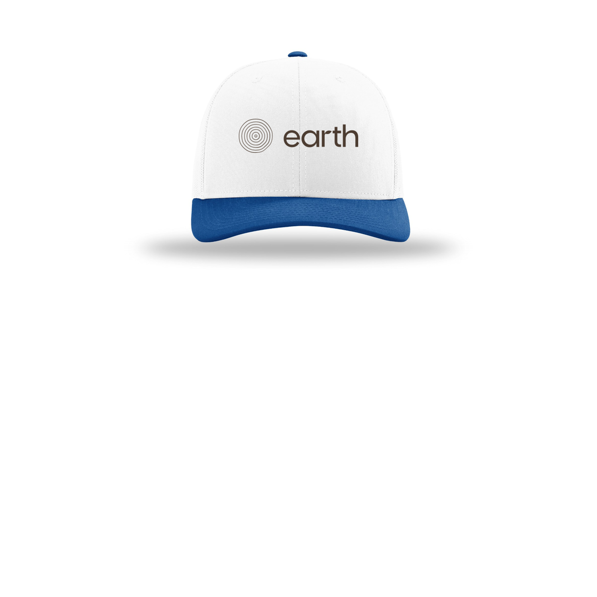 earthfuneral-richardson-trucker-cap-embroidery-capfront-R112-whitewhiteroyal-flat-front