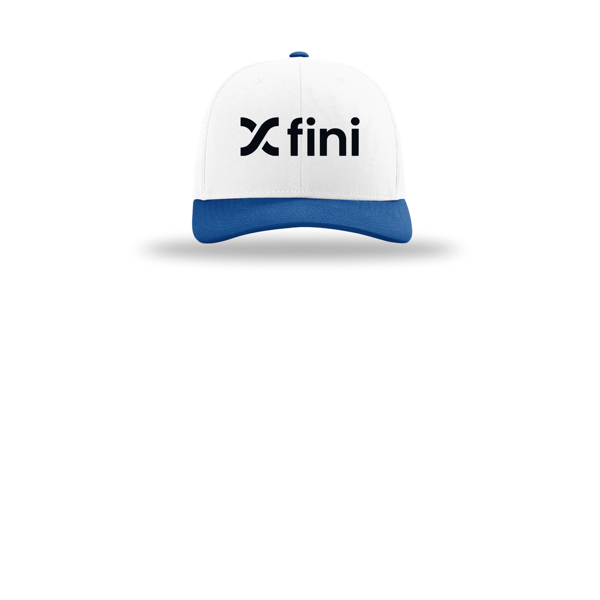 usefini-richardson-trucker-cap-embroidery-capfront-R112-whitewhiteroyal-flat-front