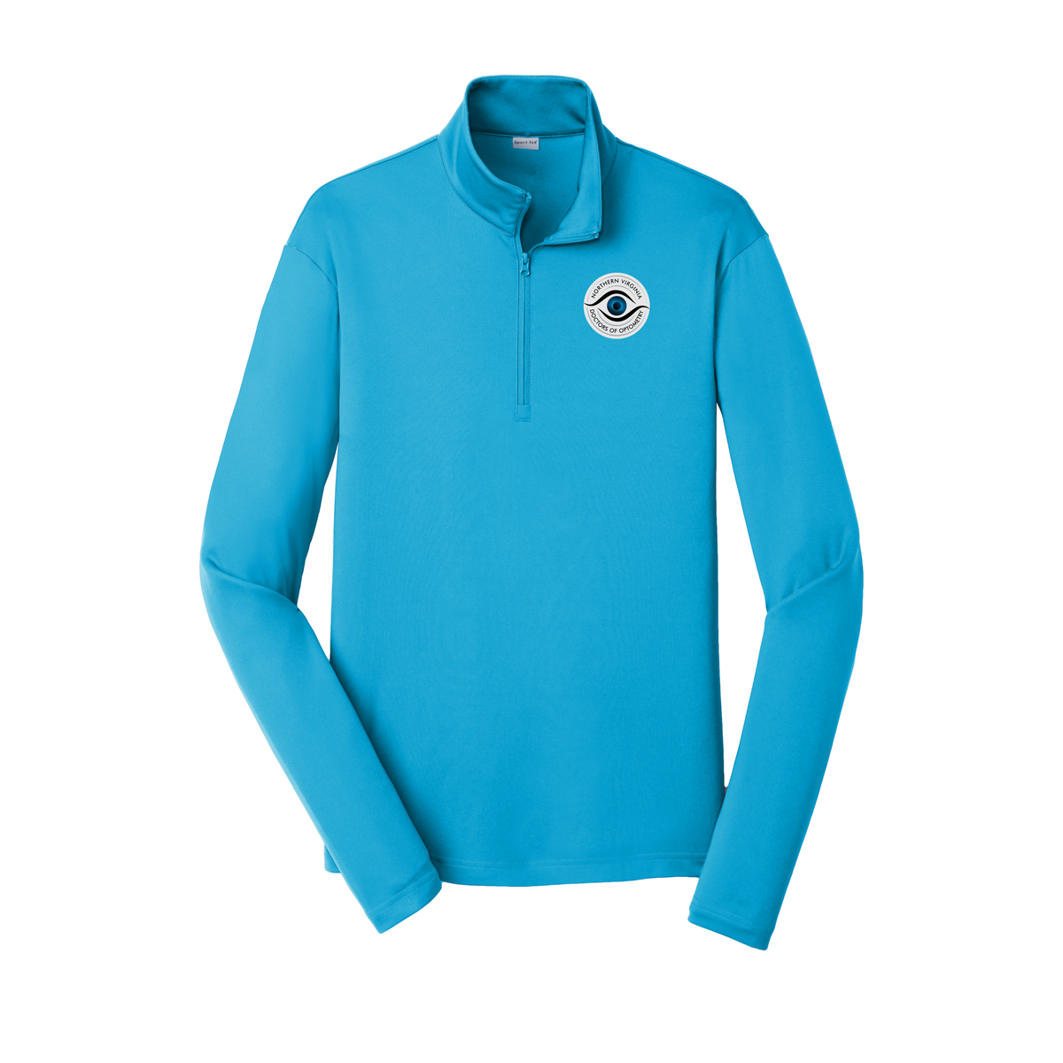 novaeyedocs-lightweight-quarter-zip-dtf-leftchest-ST357-atomicblue-flat-front