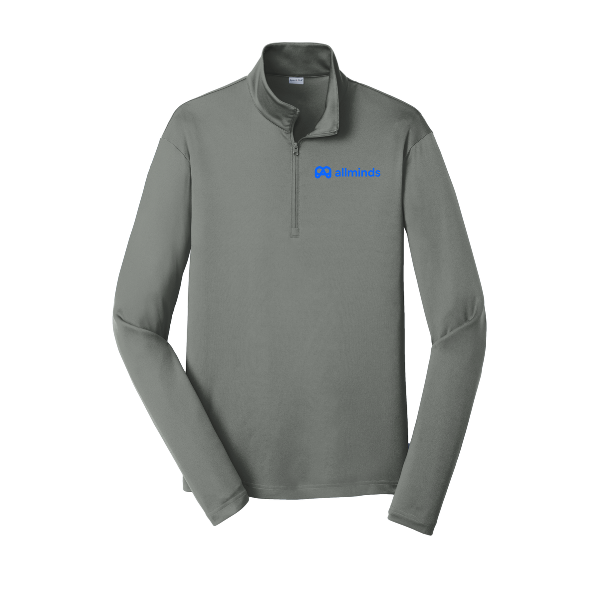 getallminds-lightweight-quarter-zip-dtf-leftchest-ST357-greyconcrete-flat-front