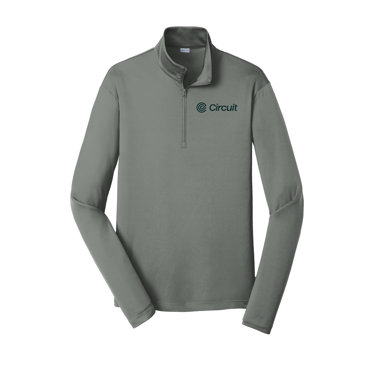 ridecircuit-lightweight-quarter-zip-dtf-leftchest-ST357-greyconcrete-flat-front