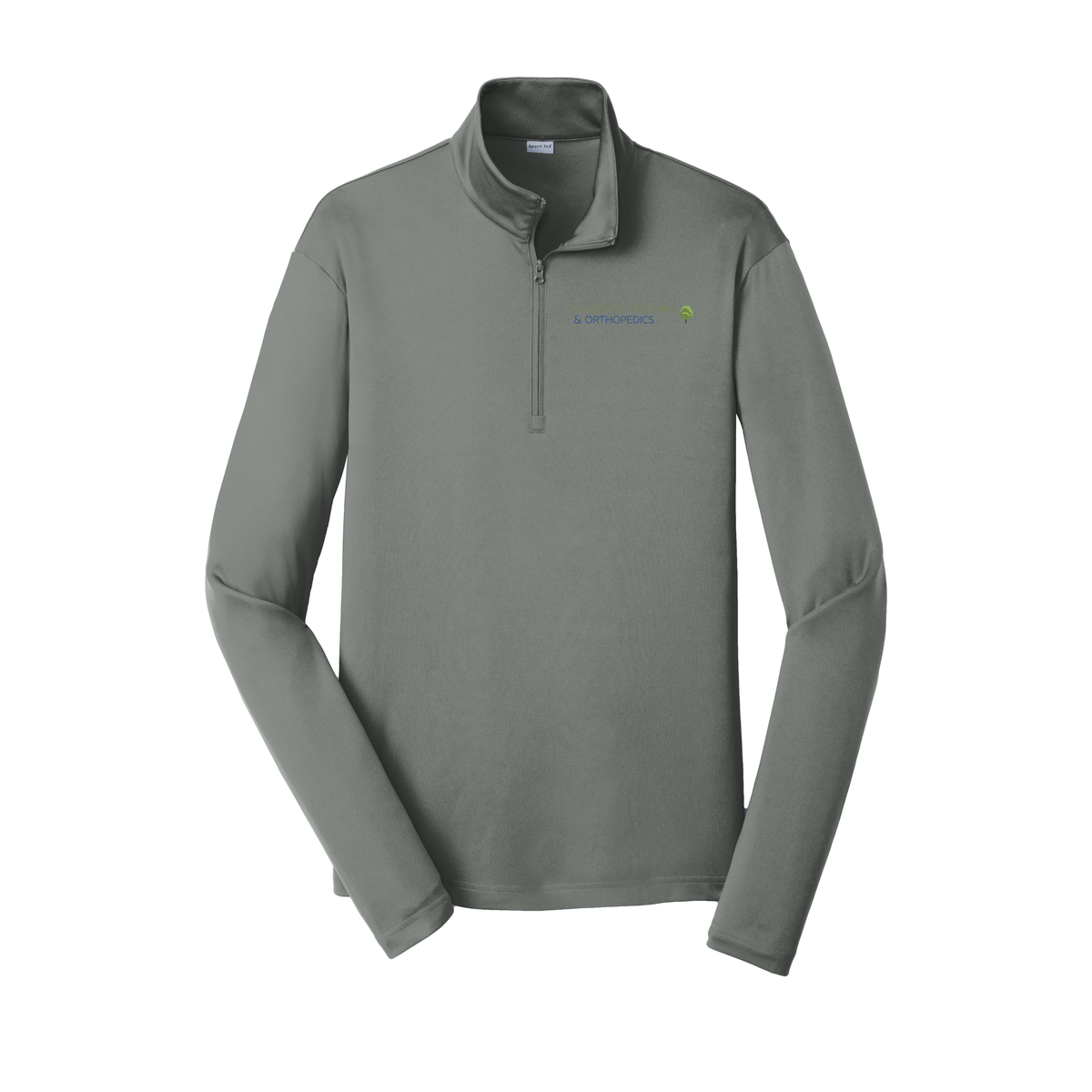 gardenstatepain-lightweight-quarter-zip-dtf-leftchest-ST357-greyconcrete-flat-front