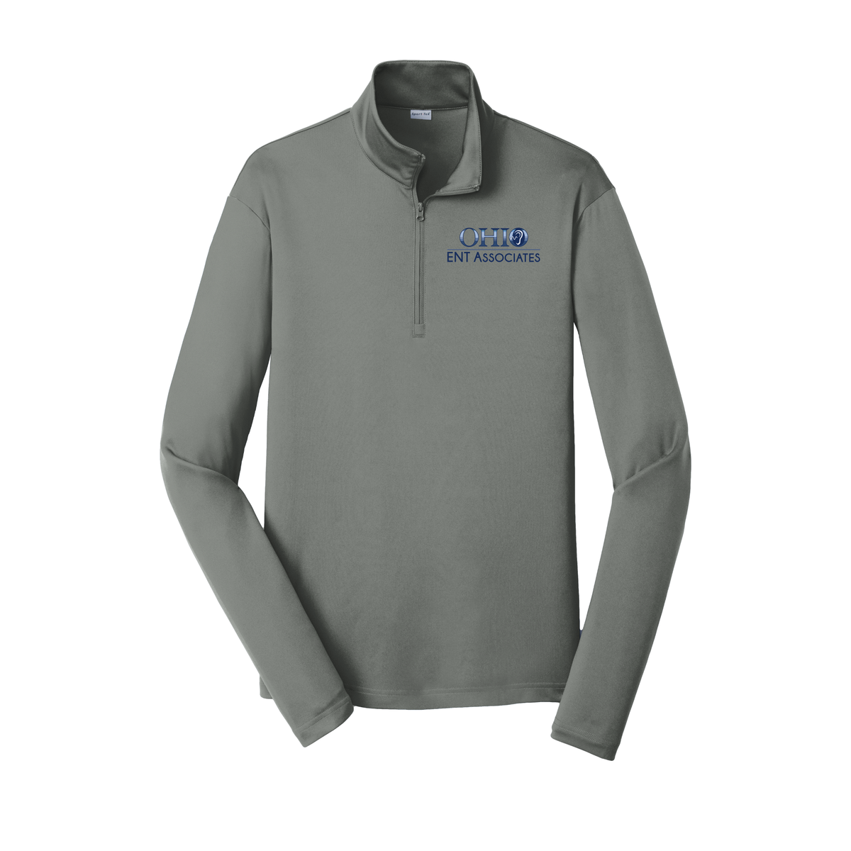 ohioentaudiology-lightweight-quarter-zip-dtf-leftchest-ST357-greyconcrete-flat-front