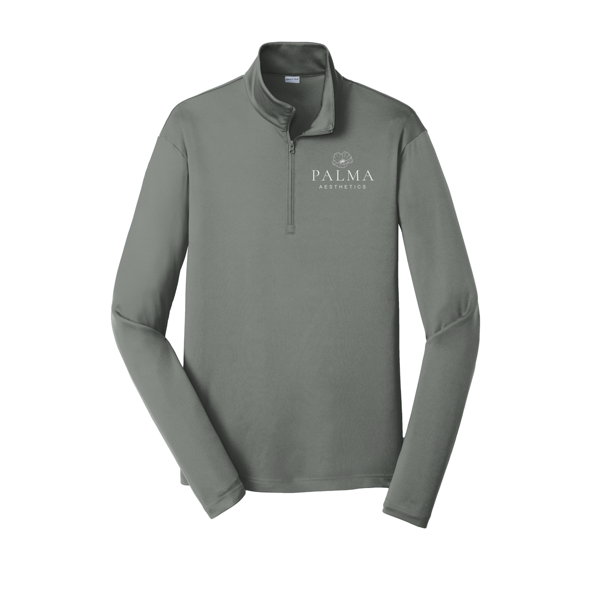 palmaaesthetics-lightweight-quarter-zip-dtf-leftchest-ST357-greyconcrete-flat-front