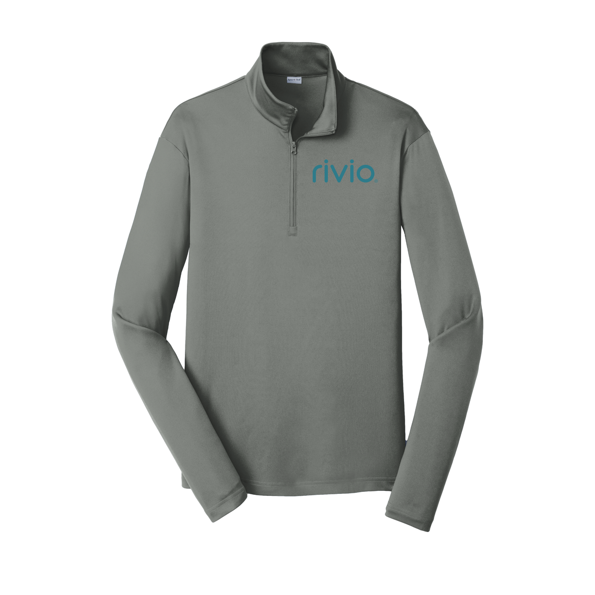 rivio-lightweight-quarter-zip-dtf-leftchest-ST357-greyconcrete-flat-front