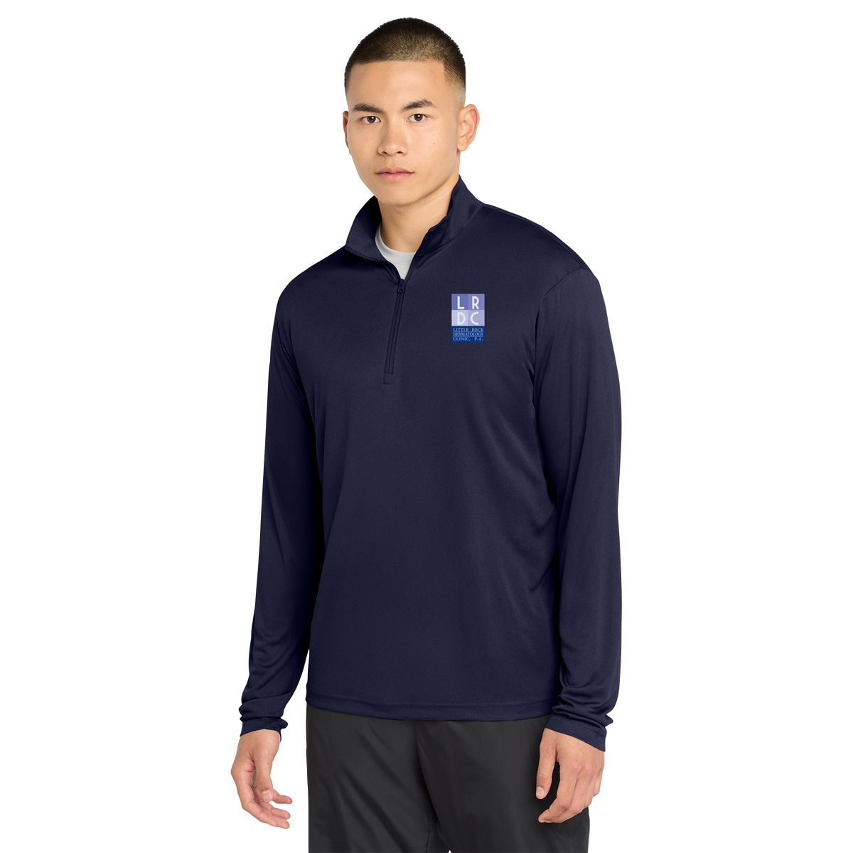 littlerockdermatology-lightweight-quarter-zip-primary-mockup