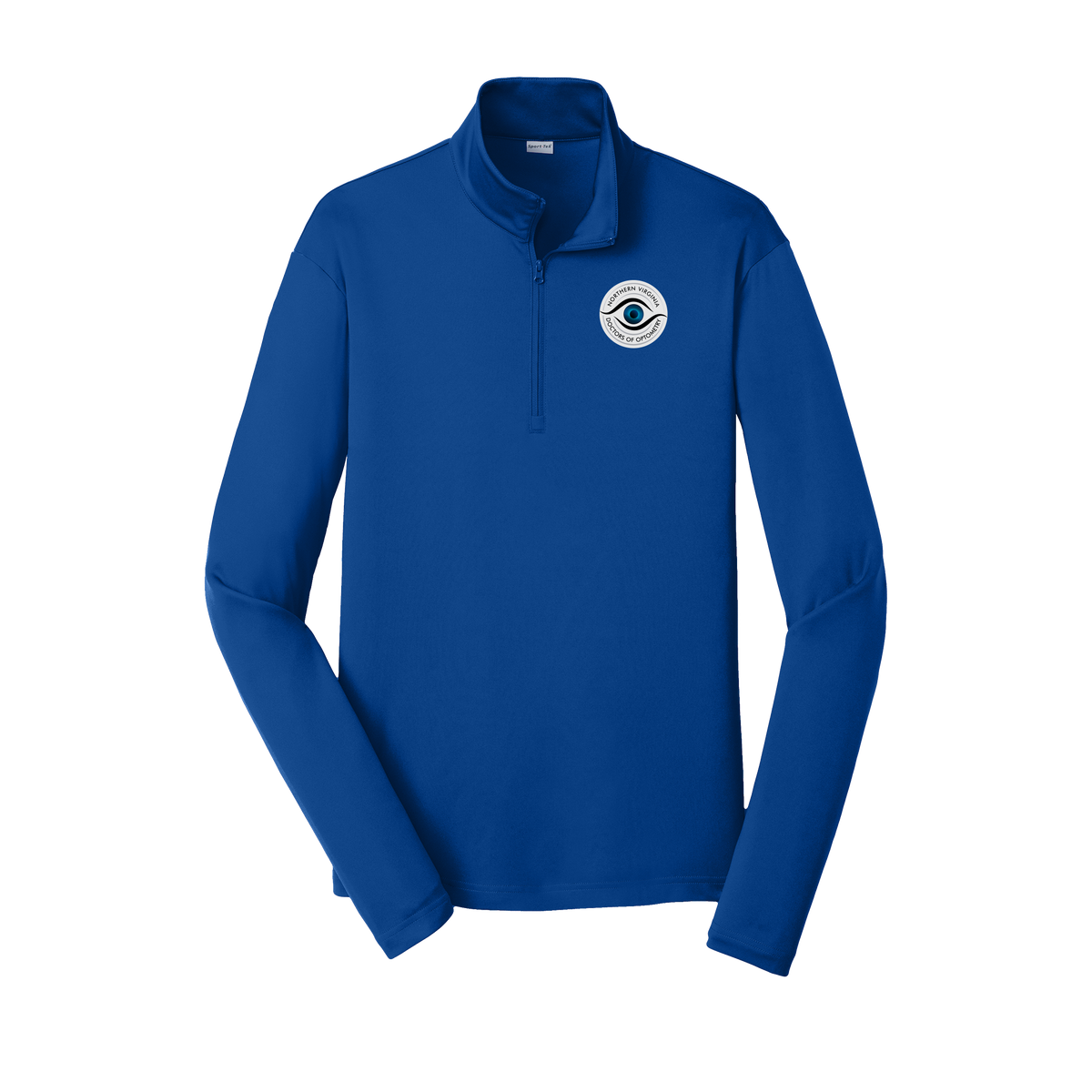novaeyedocs-lightweight-quarter-zip-dtf-leftchest-ST357-trueroyal-flat-front