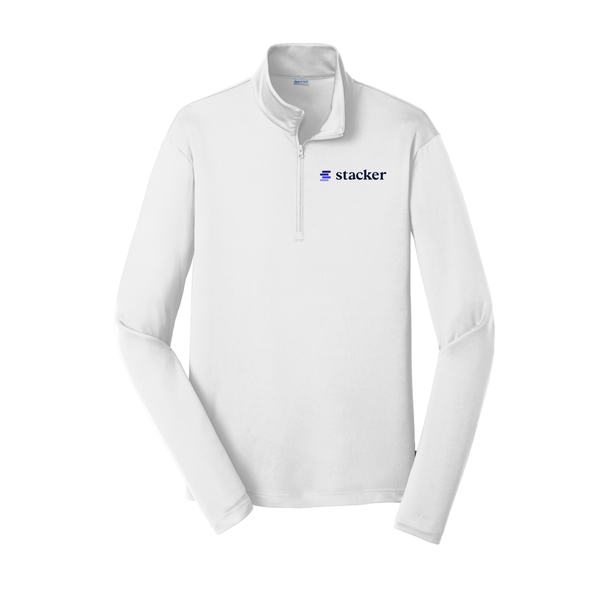 stacker-lightweight-quarter-zip-dtf-leftchest-ST357-white-flat-front